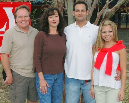 DSC_0021 Gary Thibodeaux, Pam Stelly Thibodeaux,  Sean Aycock, Cita Aycock